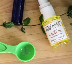 mixing essential oils